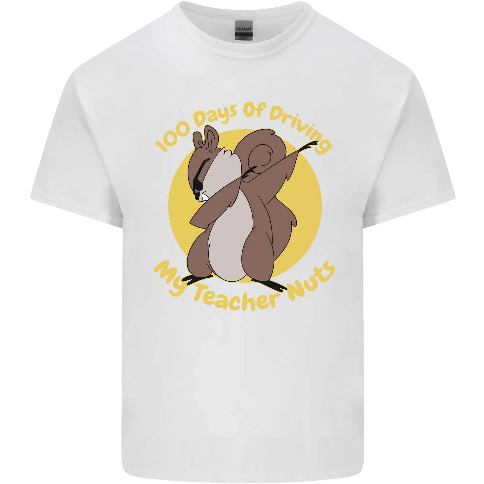 100 Days of Driving My Teacher Nuts Kids T-Shirt Childrens