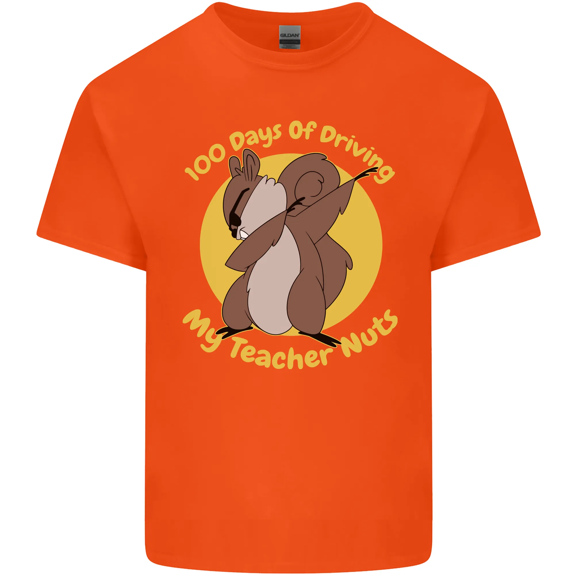 100 Days of Driving My Teacher Nuts Kids T-Shirt Childrens