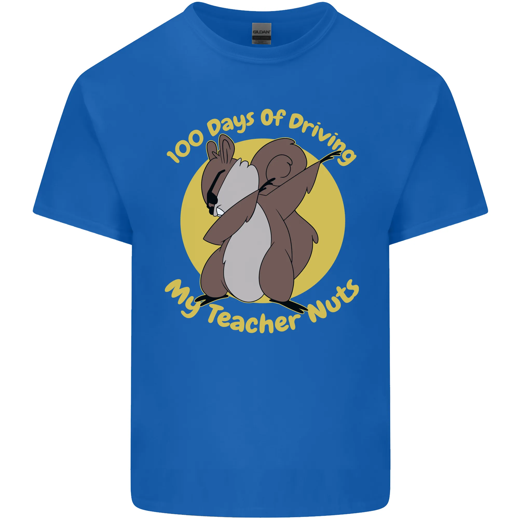 100 Days of Driving My Teacher Nuts Kids T-Shirt Childrens