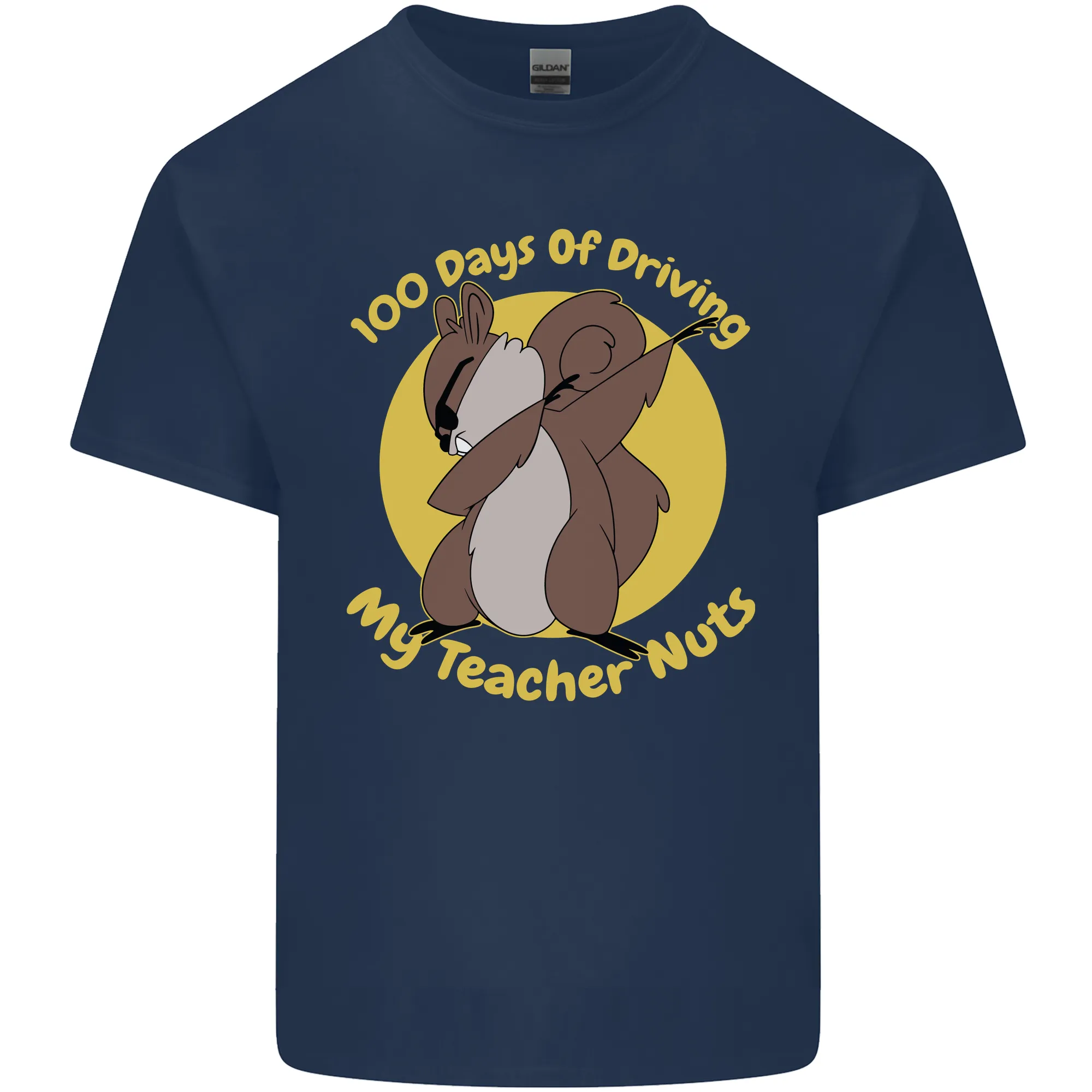 100 Days of Driving My Teacher Nuts Kids T-Shirt Childrens