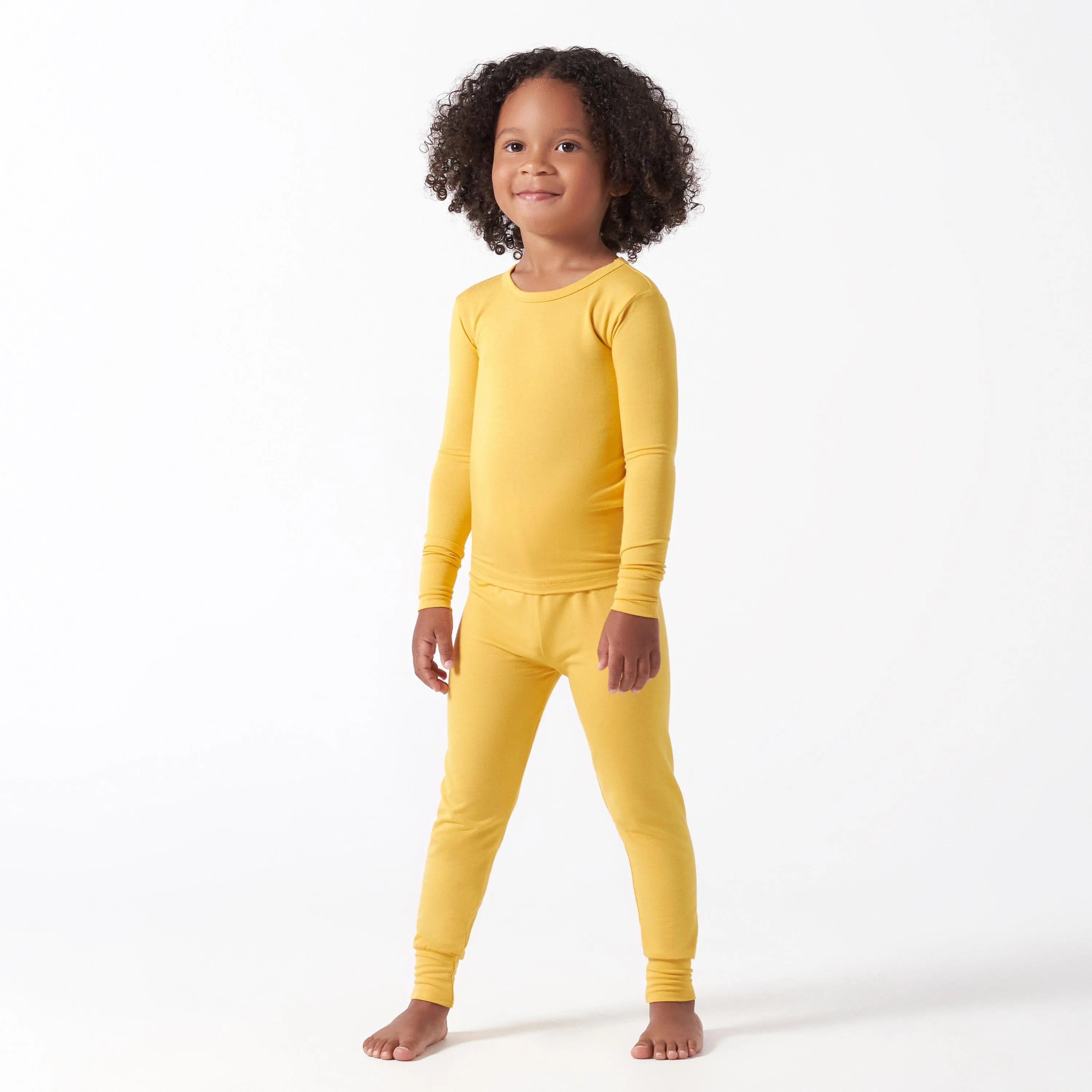 2-Piece Infant & Toddler Honey Buttery Soft Viscose Made from Eucalyptus Snug Fit Pajamas