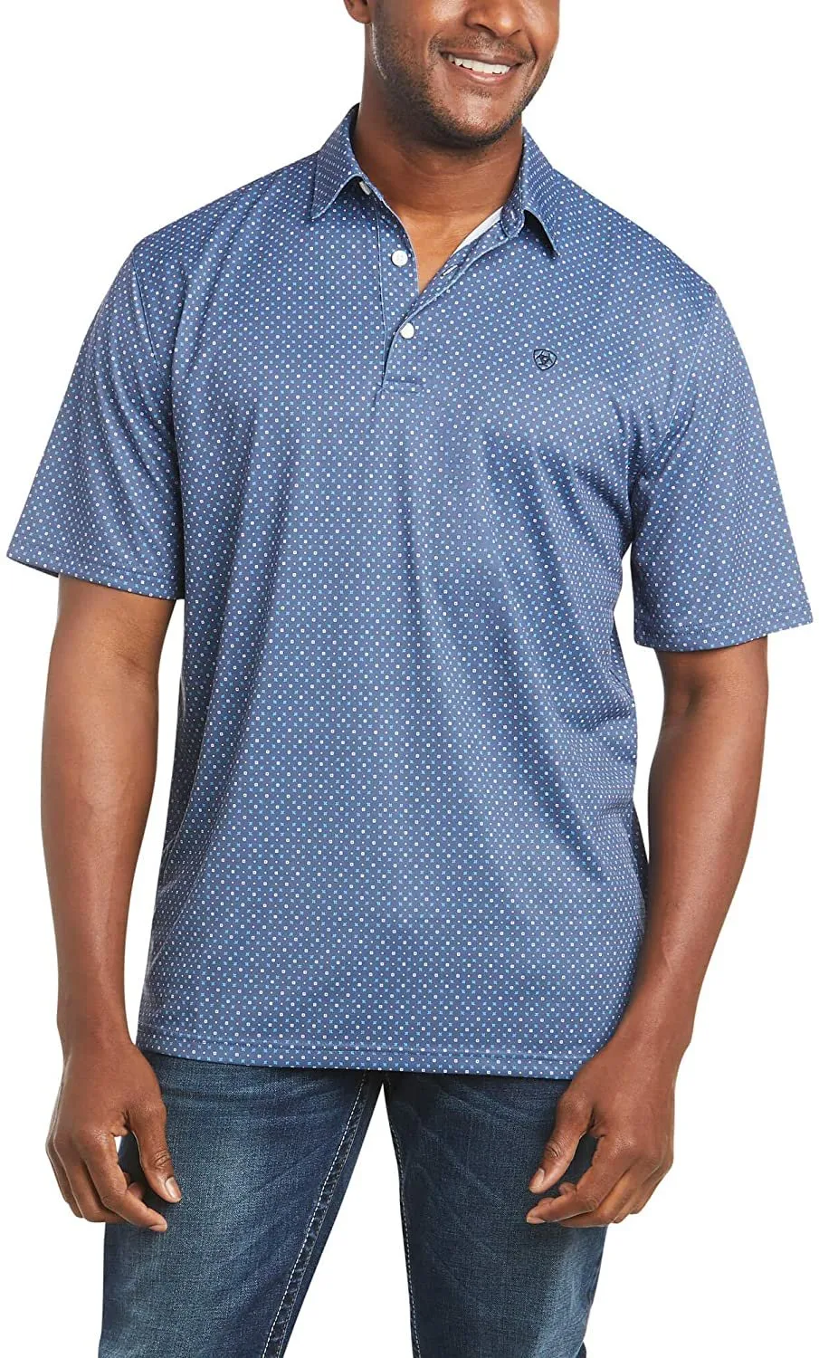 Ariat Men's Fashion Printed Polo