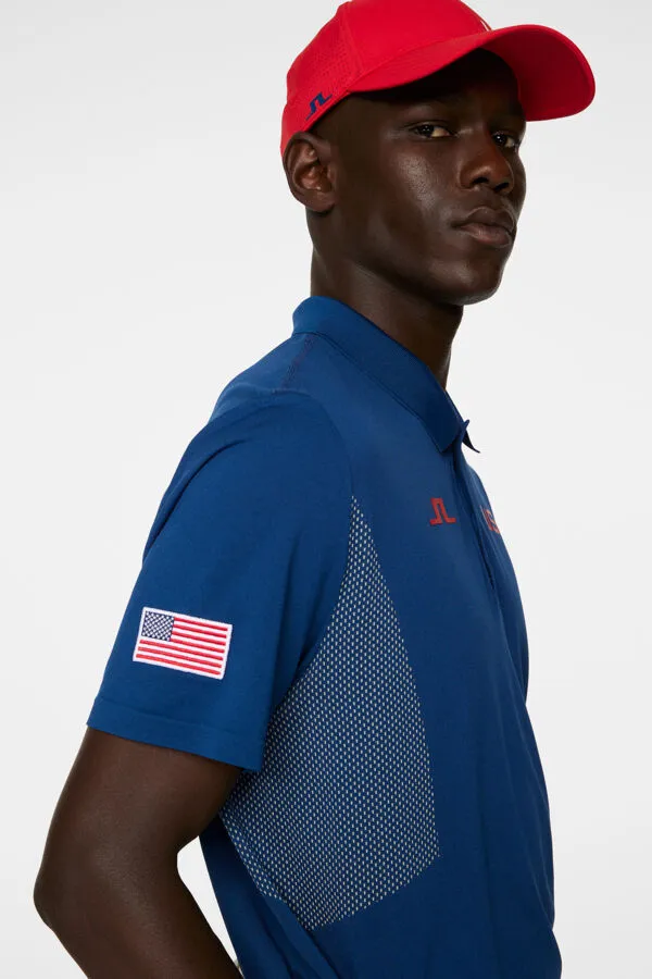 Arnaud USA GOLF Seamless Polo