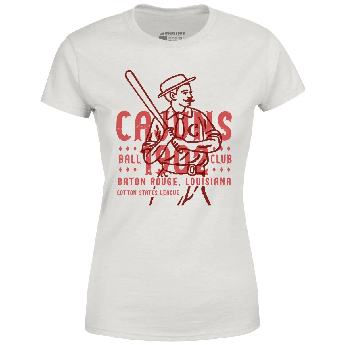 Baton Rouge Cajuns - Louisiana - Vintage Defunct Baseball Teams - Women's T-Shirt