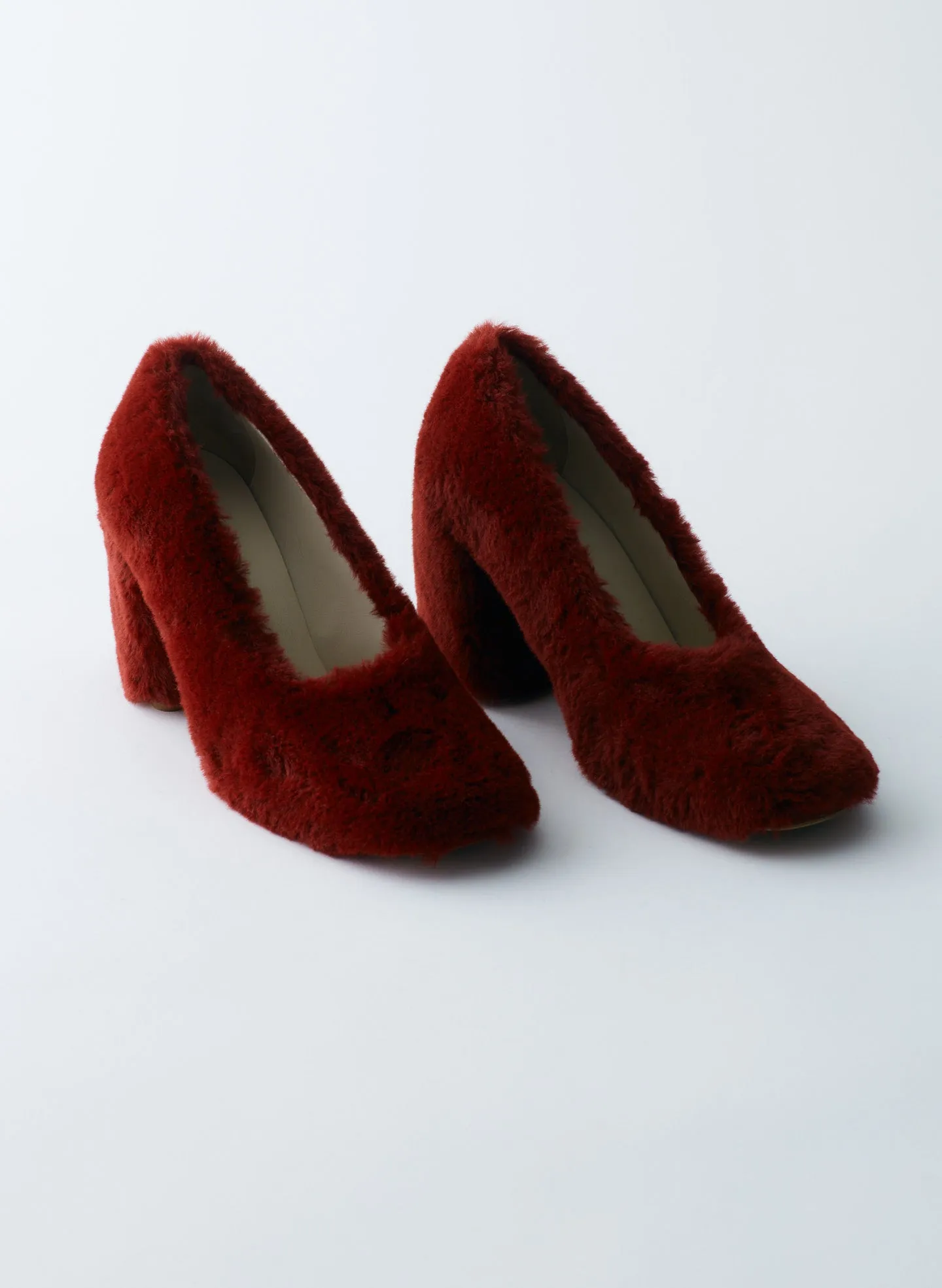 Bela Faux Fur Pump