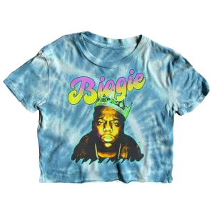 Biggie Tie Dye Not-Quite Crop Tee