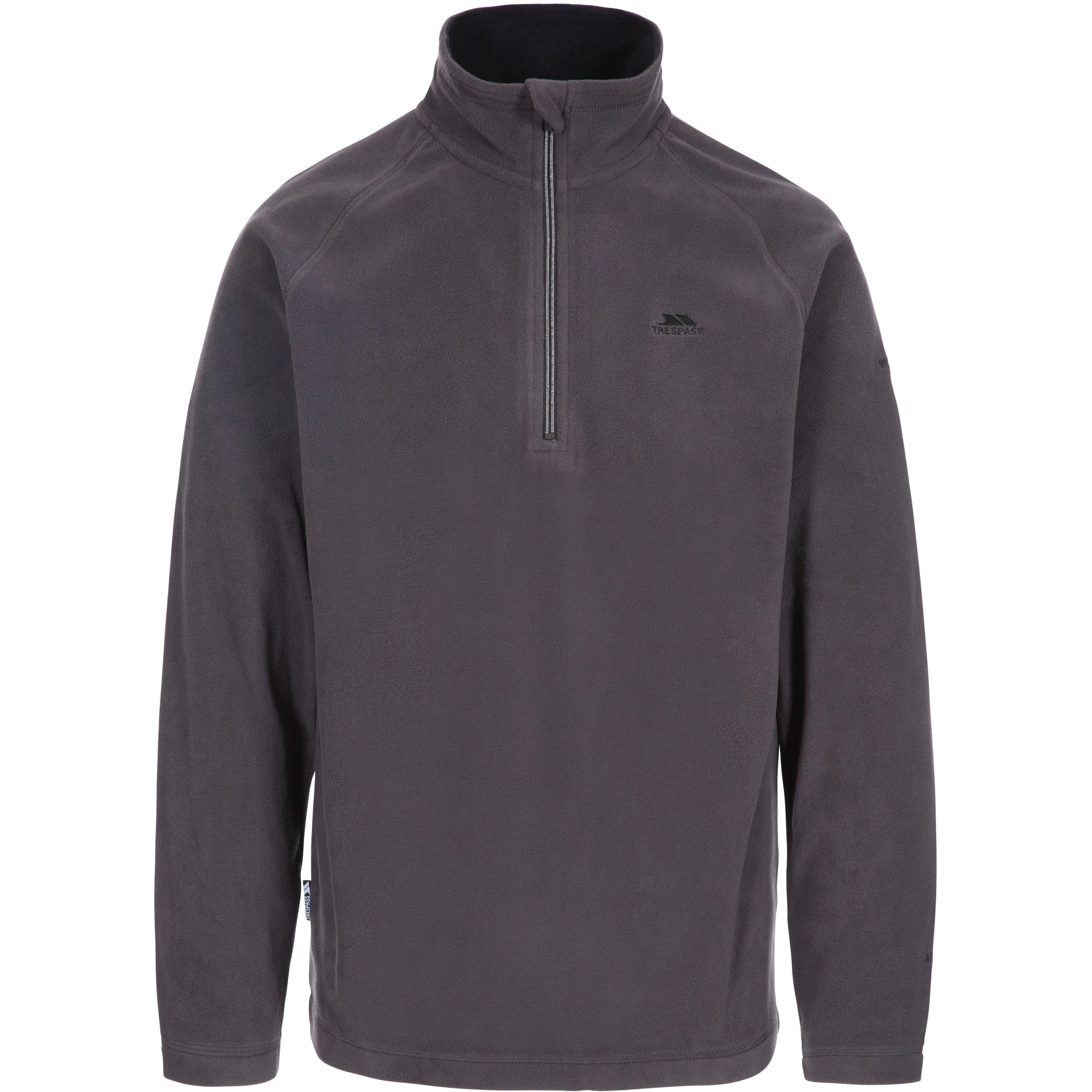 Blackford - Mens Half Zip Microfleece - Dark Grey