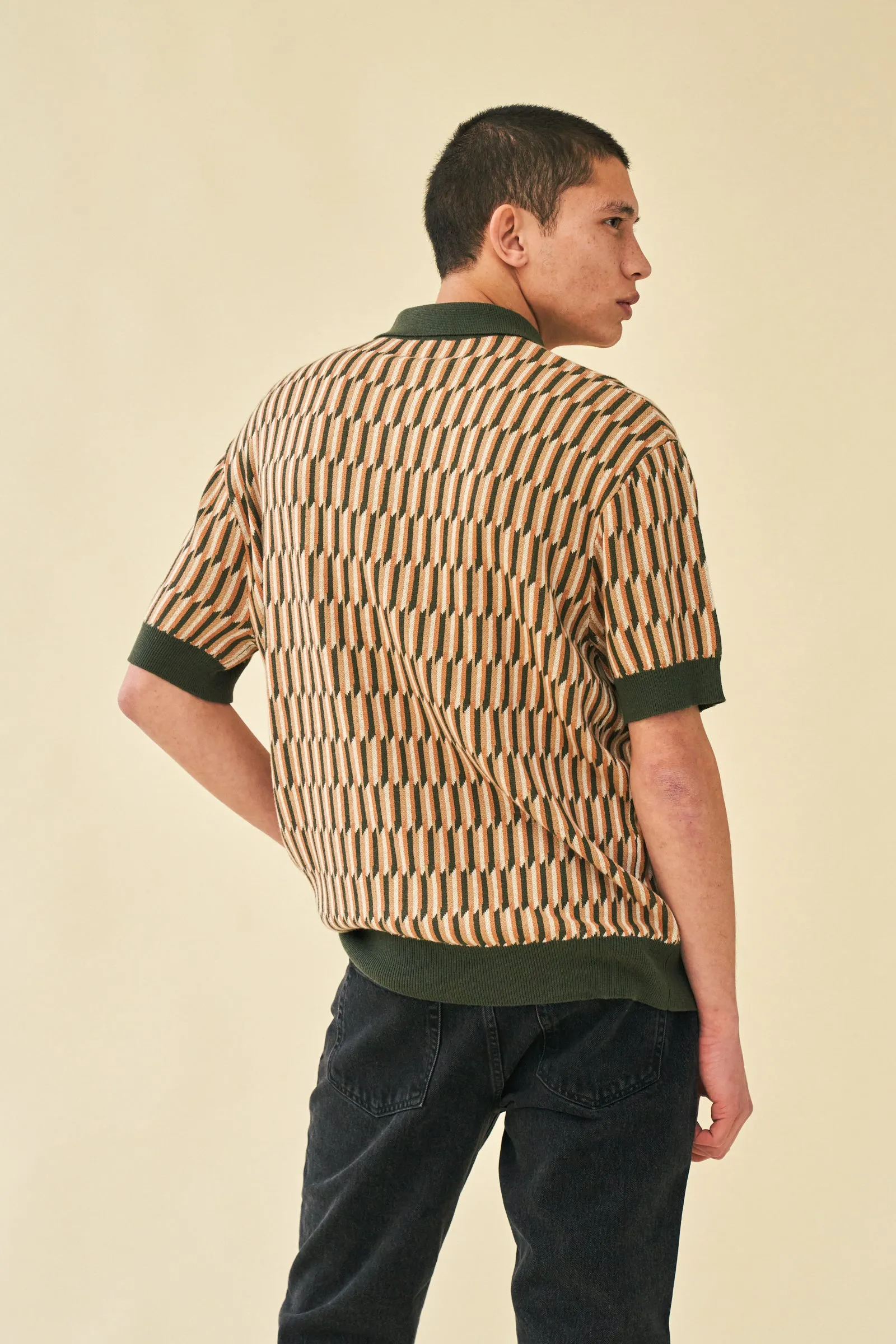 bound 'Ostuni' Knit Polo