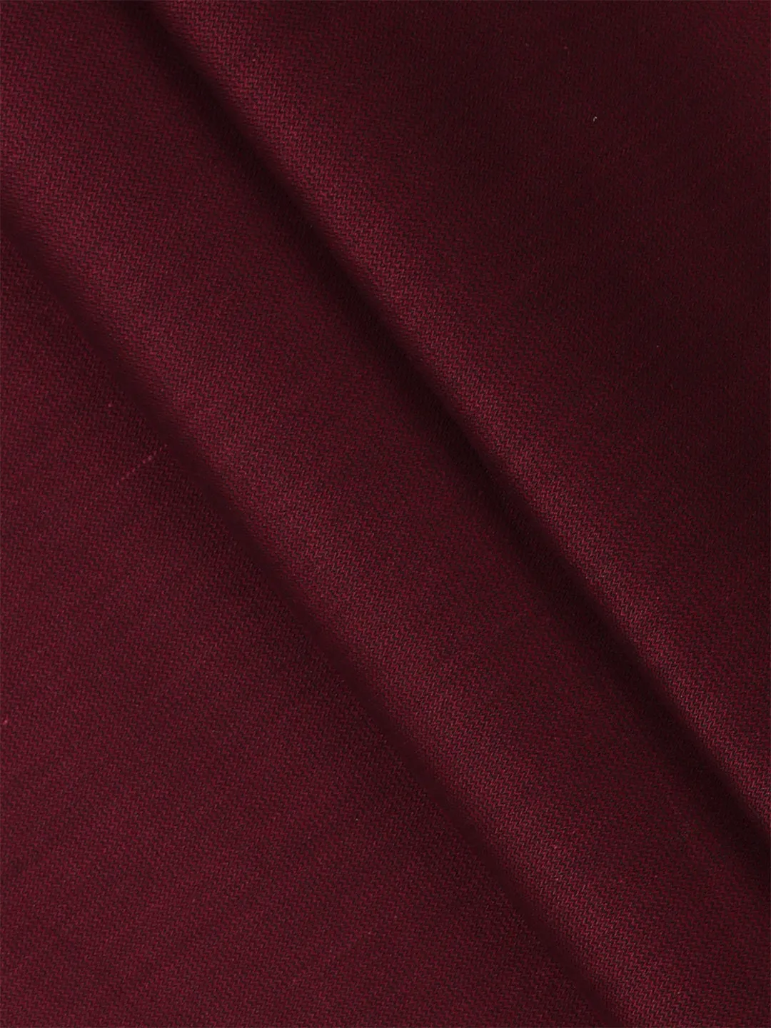 Cotton Rich Self Design Dark Purple Shirting Fabric Infinity