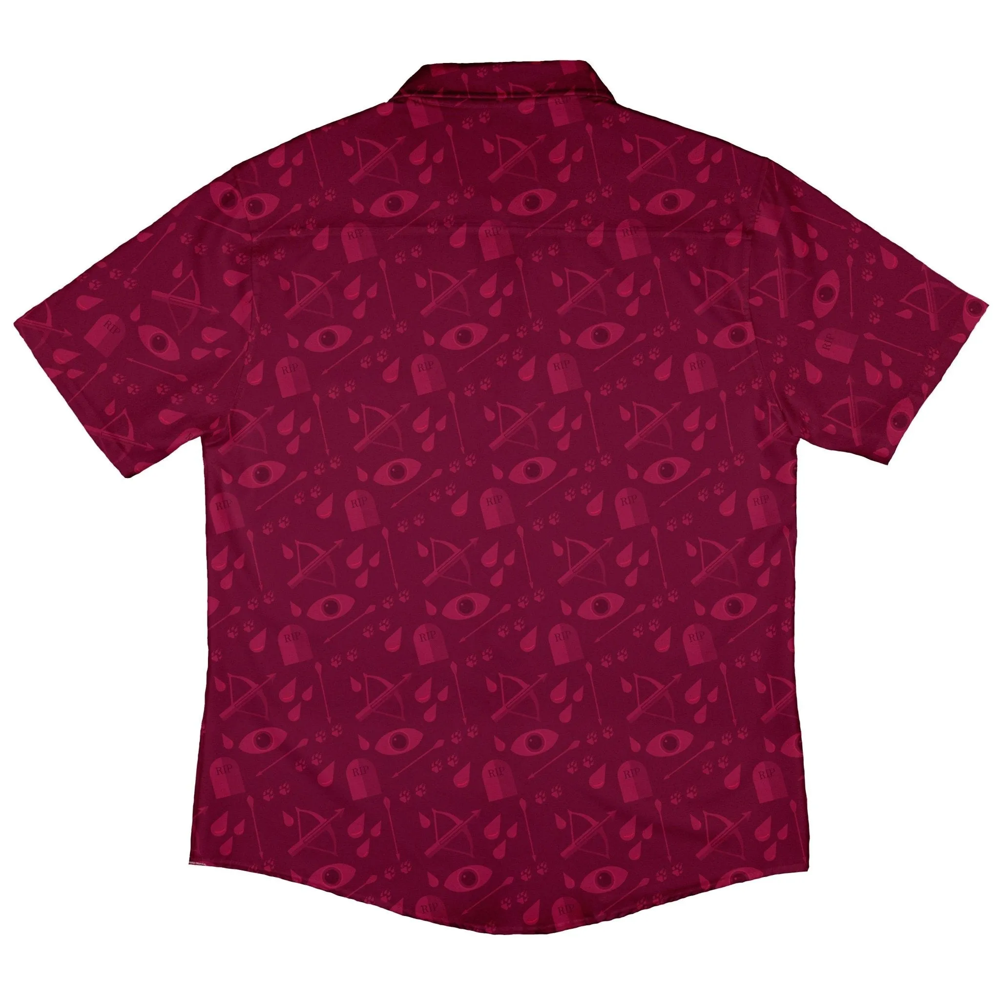 Dnd Blood Hunter Class Button Up Shirt