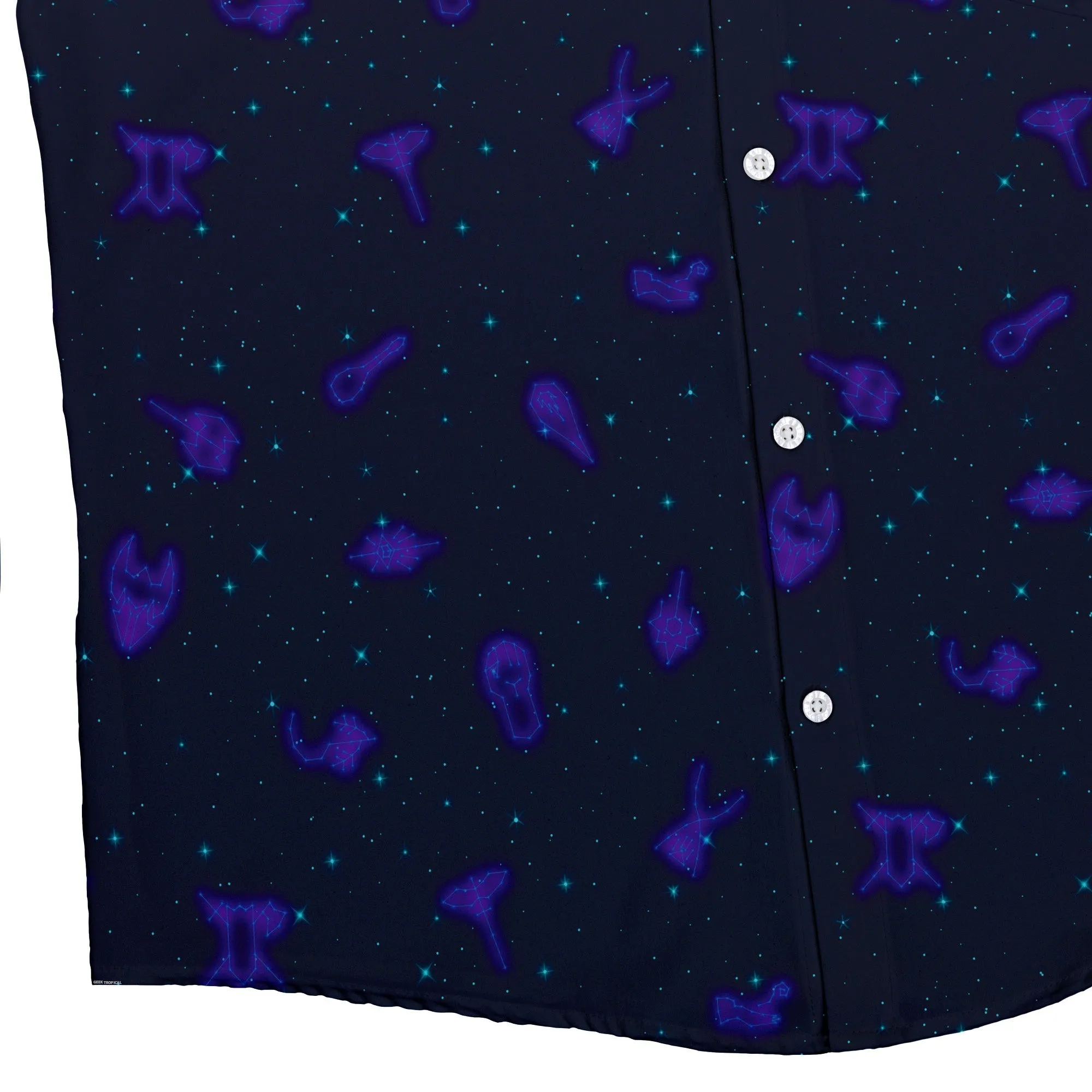 Dnd Class Constellations Button Up Shirt