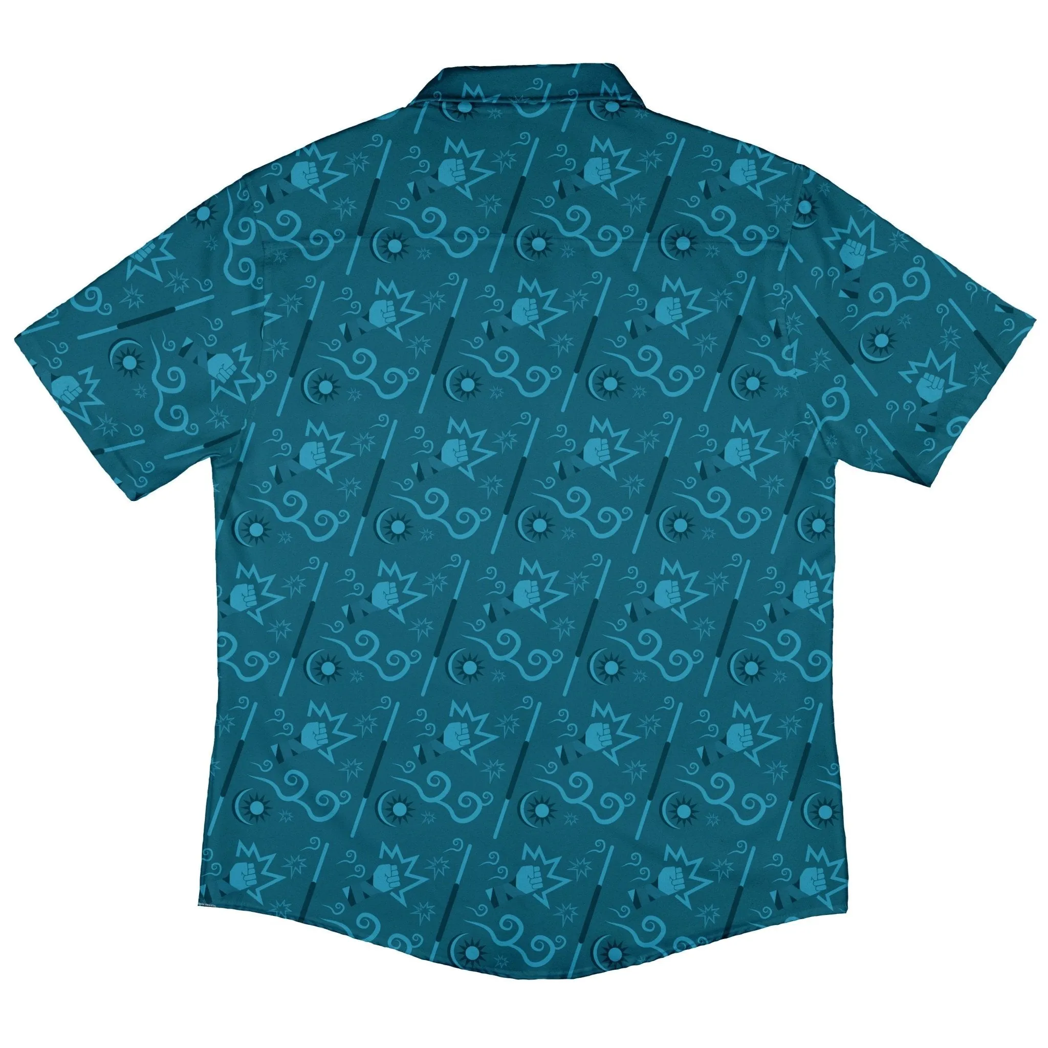 Dnd Monk Class Button Up Shirt