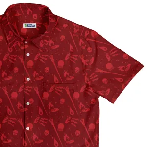 Dnd Sorcerer Class Button Up Shirt