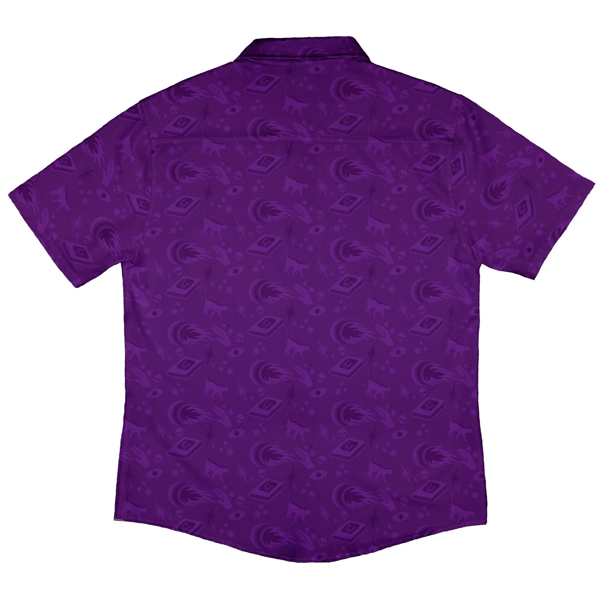 Dnd Warlock Class Button Up Shirt