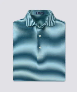 Edward Stripe Performance Polo