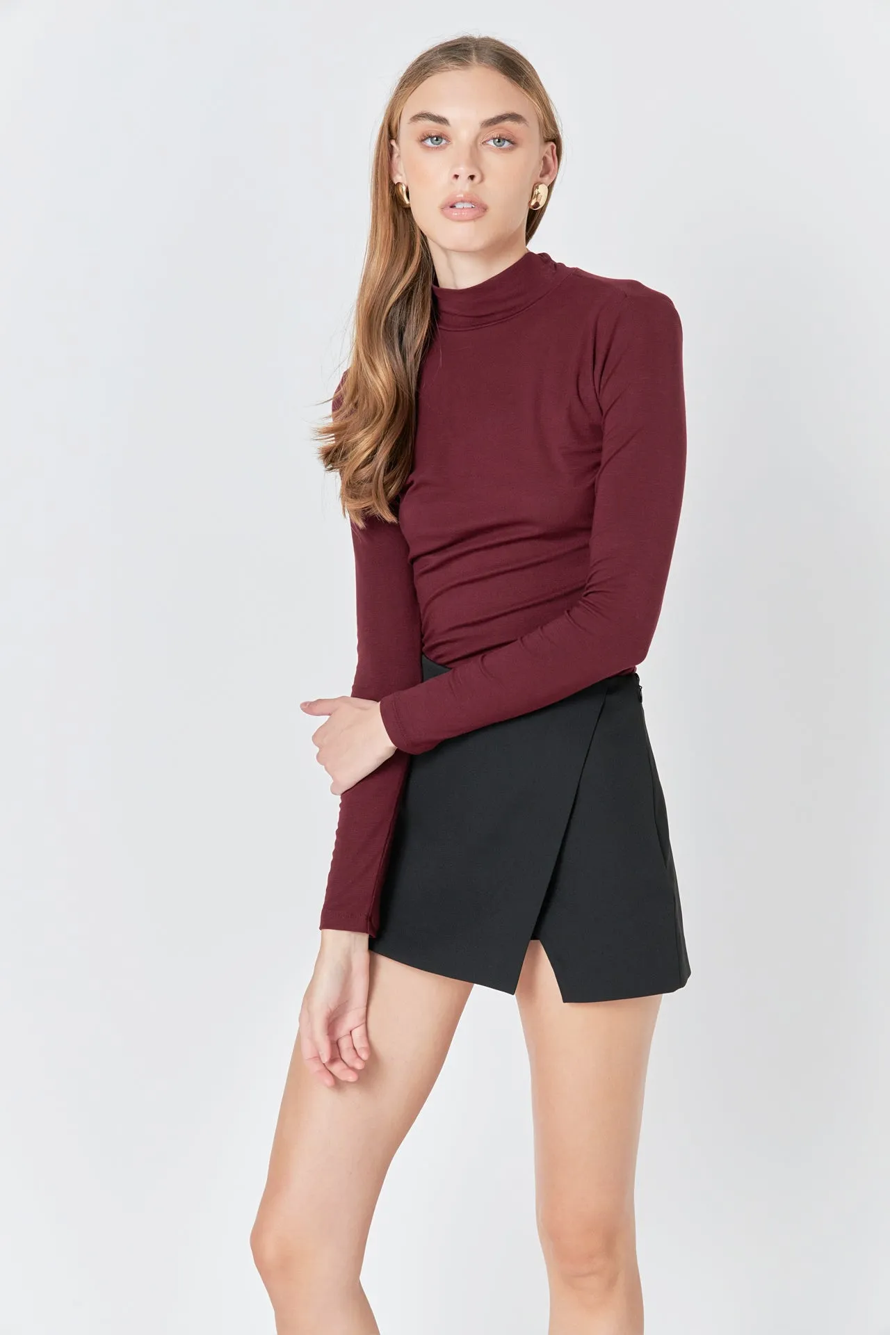 Endless Rose - Turtle Neck Top