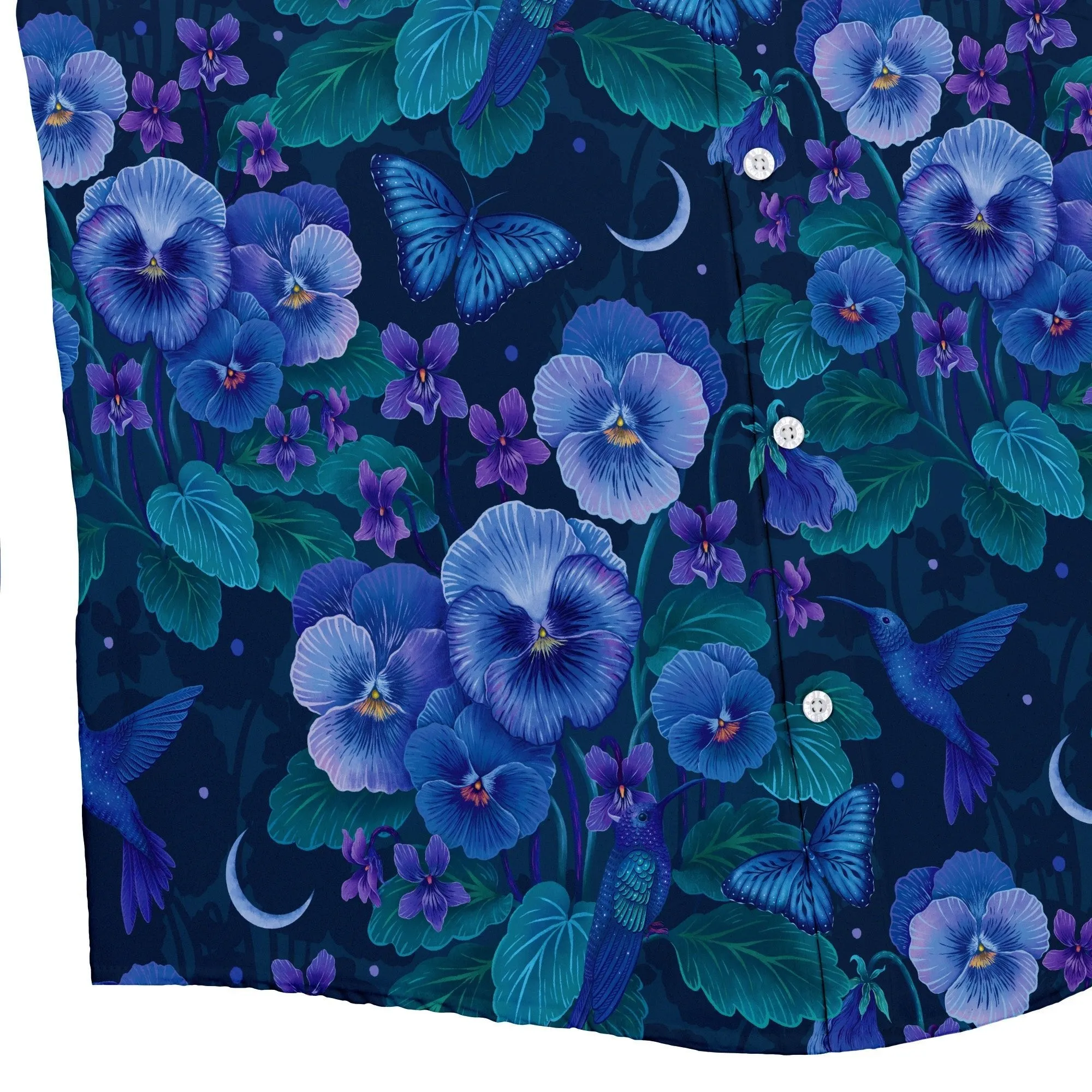 Episodic Violet Purple Night Button Up Shirt