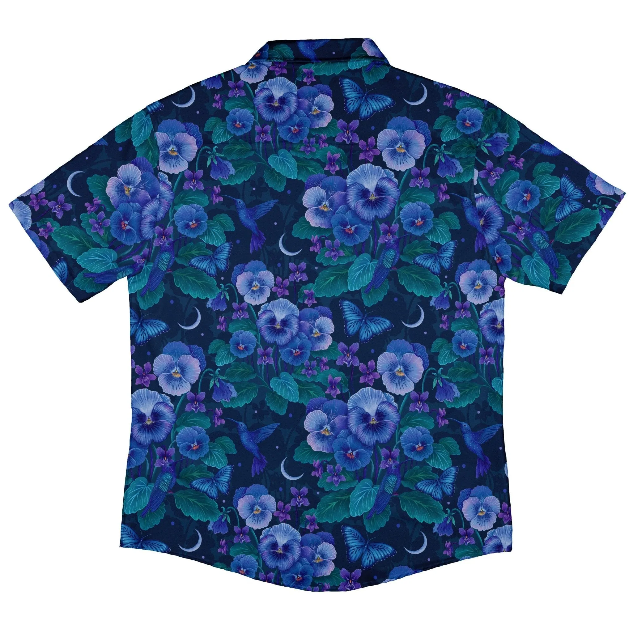 Episodic Violet Purple Night Button Up Shirt