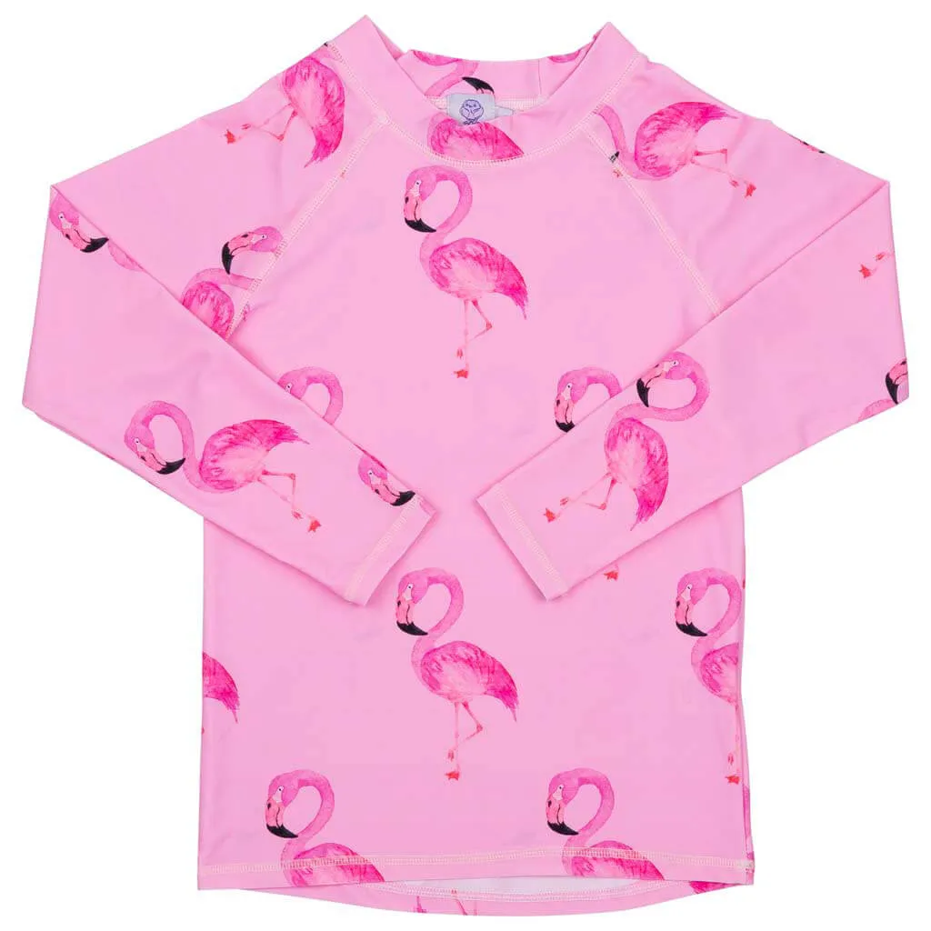 Flamingo Kids' Rash Top