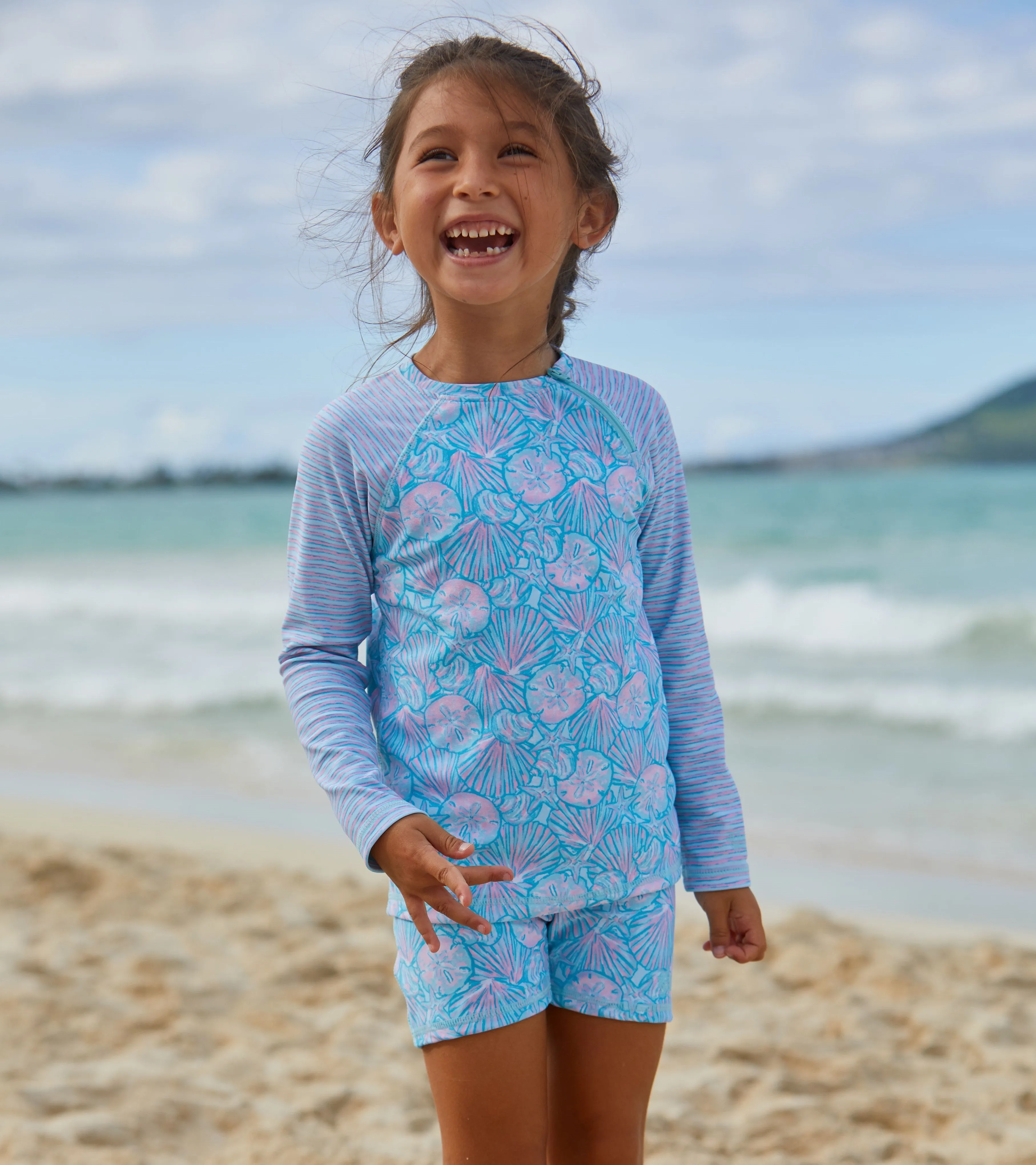 Girl's Zippy Long Sleeve Sun & Swim Shirt | FINAL SALE