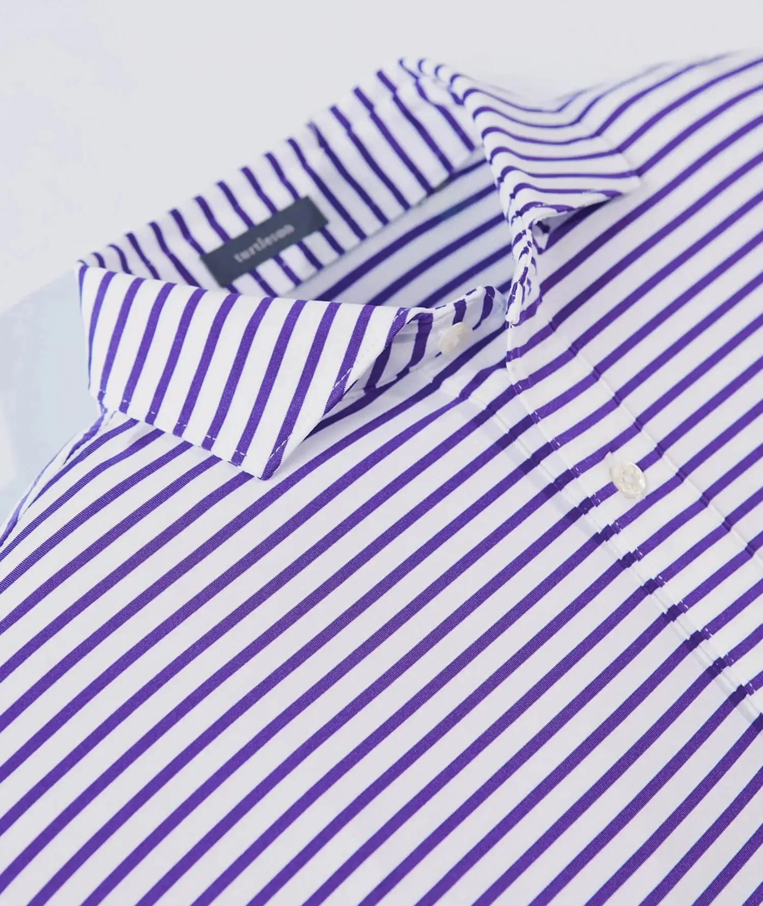 Gus Stripe Performance Polo