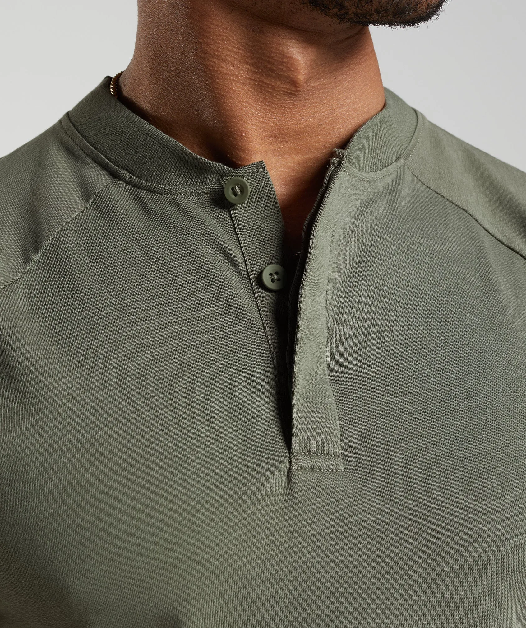 Gymshark Rest Day Commute Polo Shirt - Dusty Olive