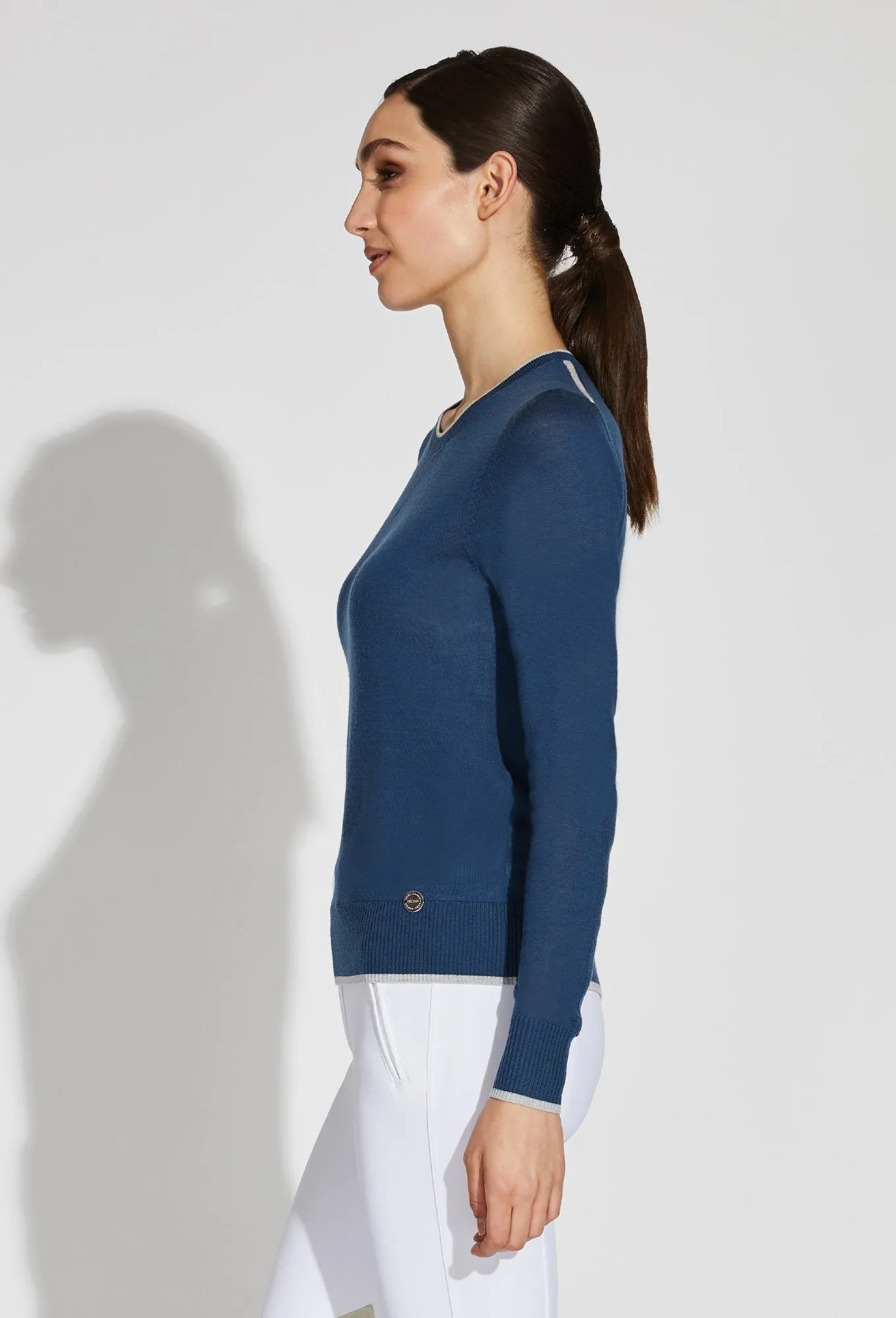 Hailey Crew Neck Merino Sweater