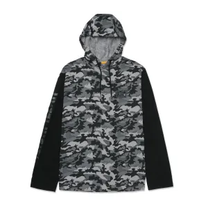 Hooded Long Sleeve Tee  Stone Camo