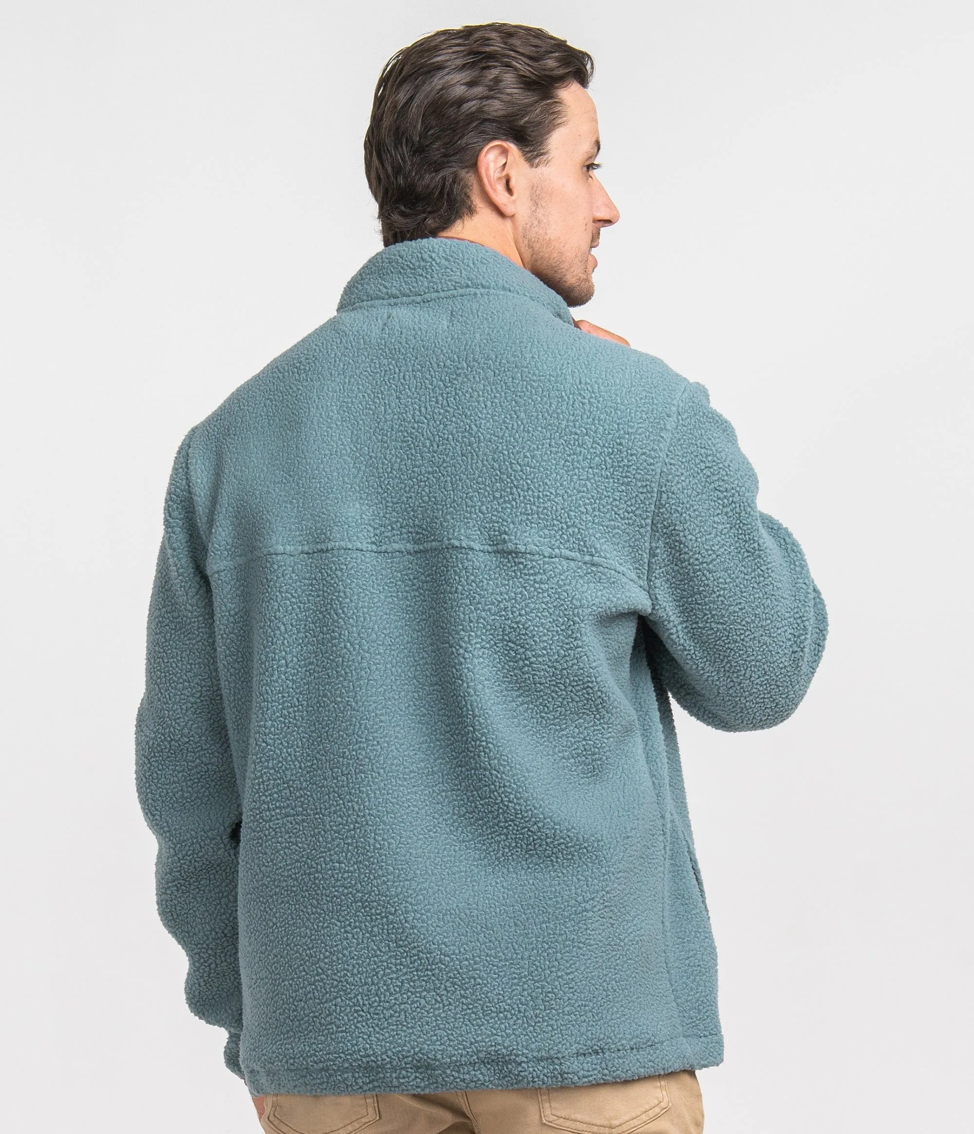 Kodiak Fleece Pullover - Blue Forest