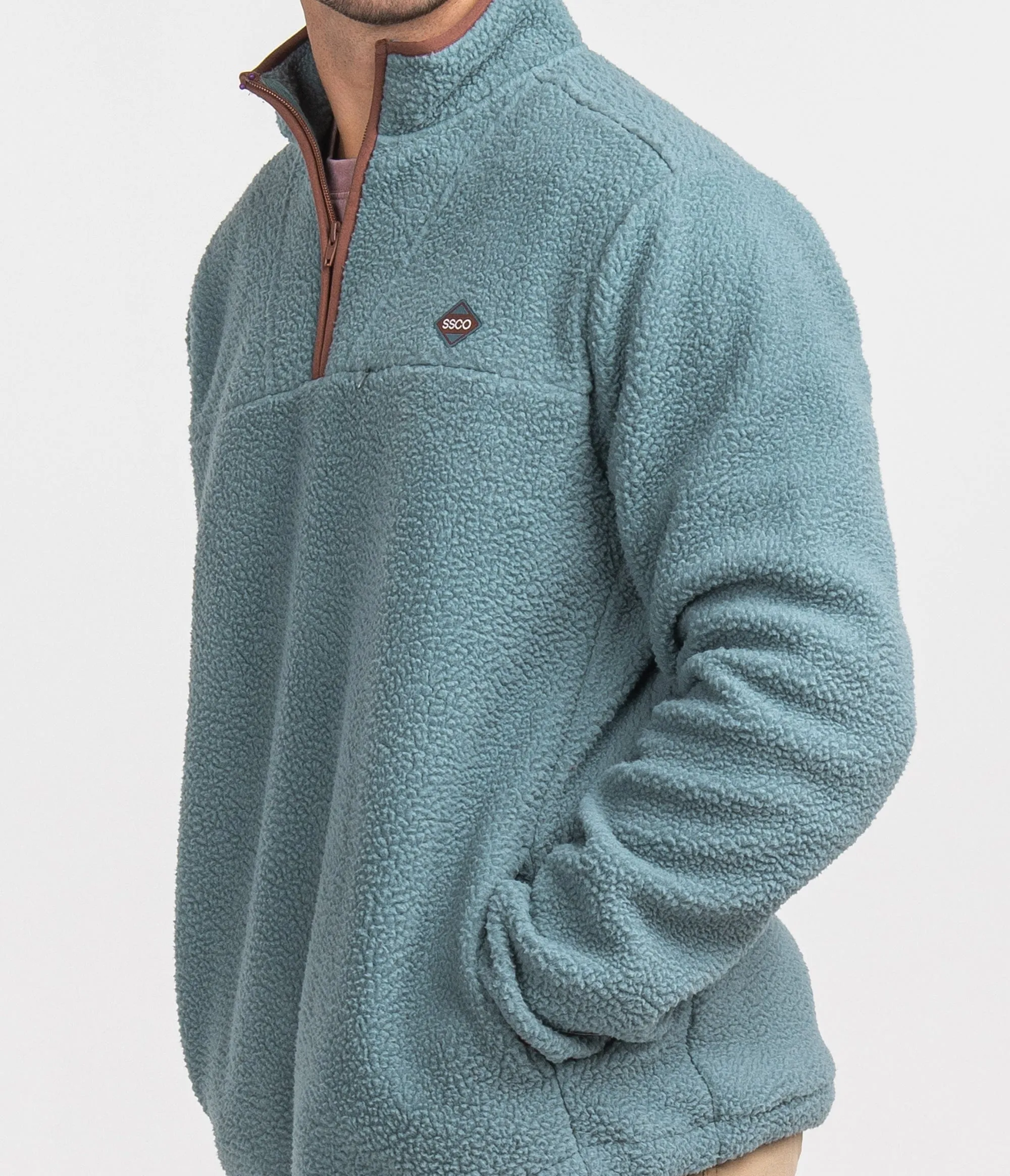 Kodiak Fleece Pullover - Blue Forest