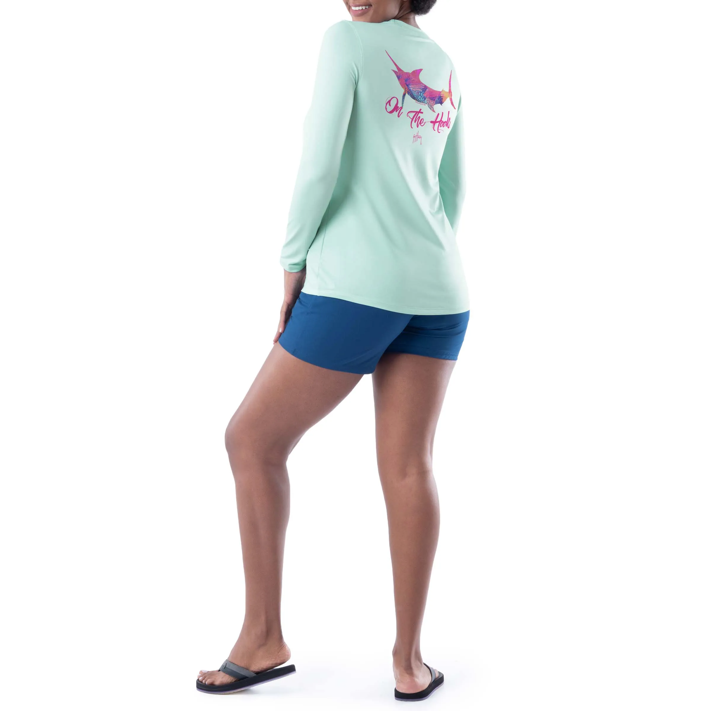 Ladies On The Hook Long Sleeve Performance Sun Protection Top