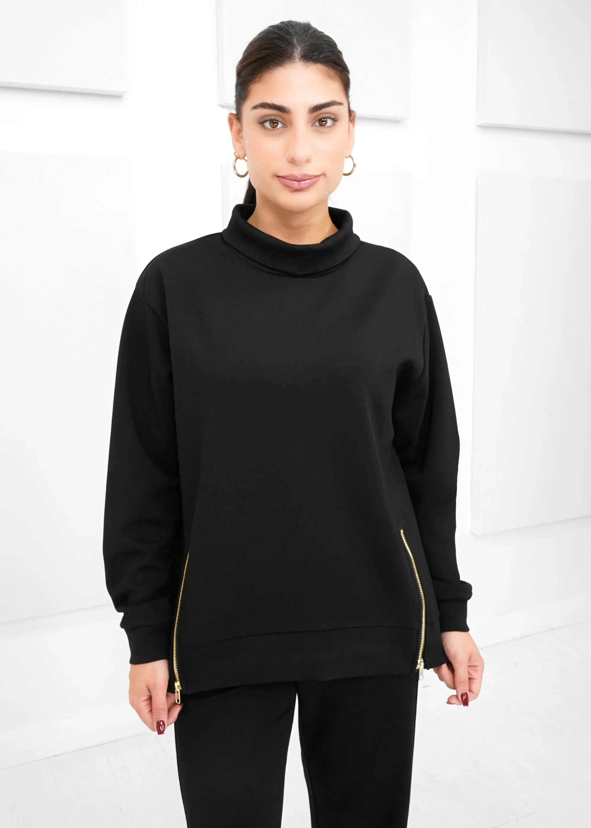 Luxe Modal - Mock Neck Top