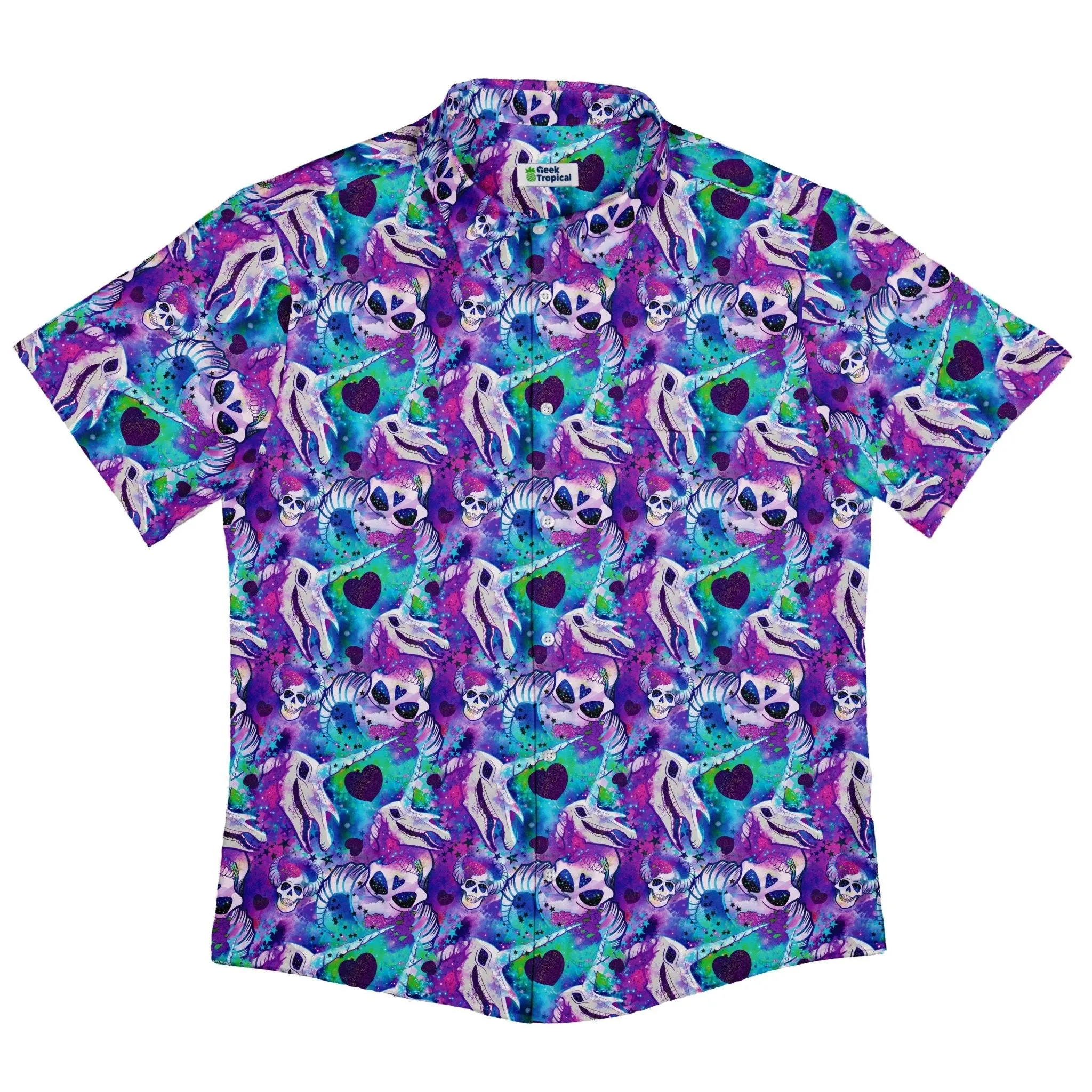 Magical Skulls Button Up Shirt