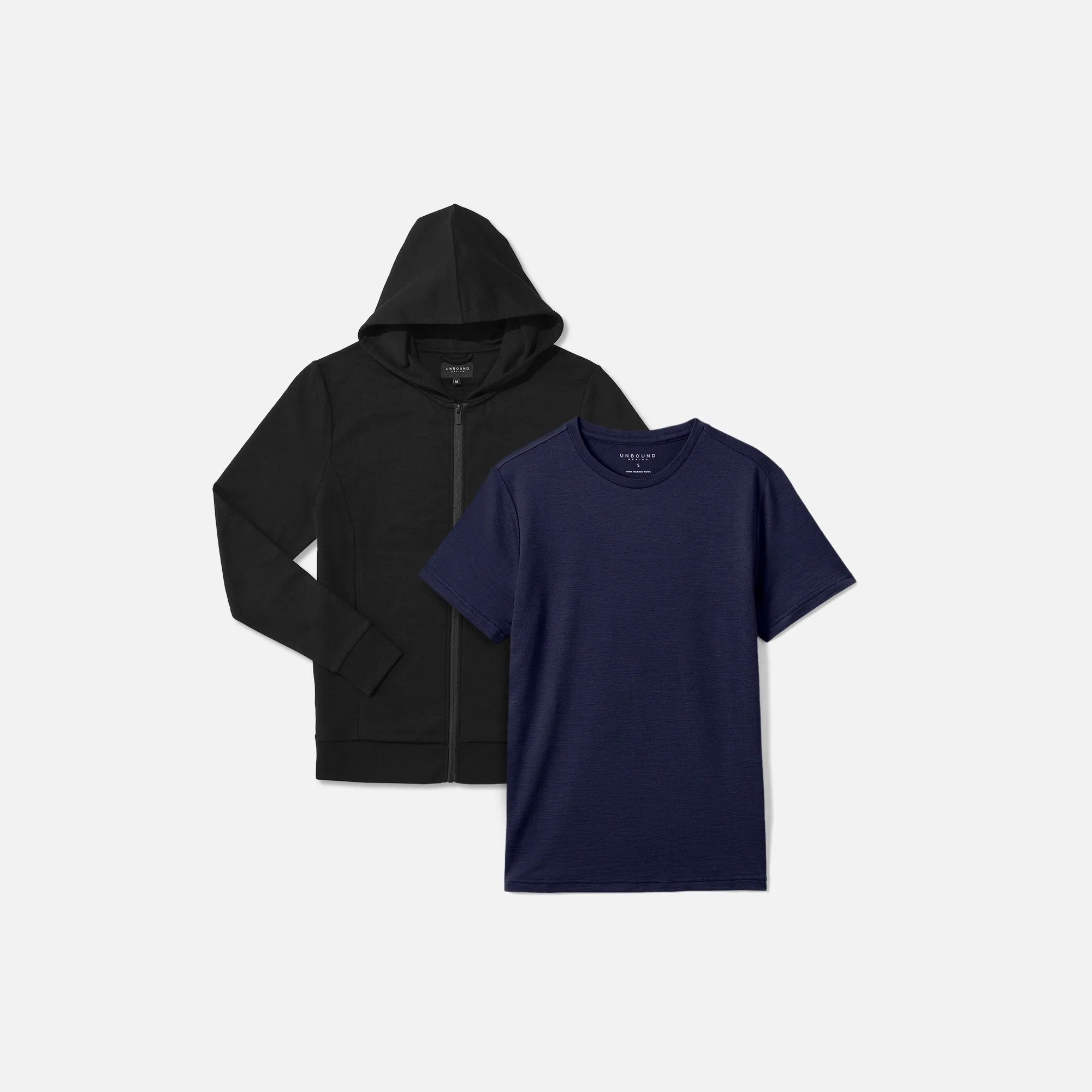 Men's Hoodie   T-Shirt Bundle