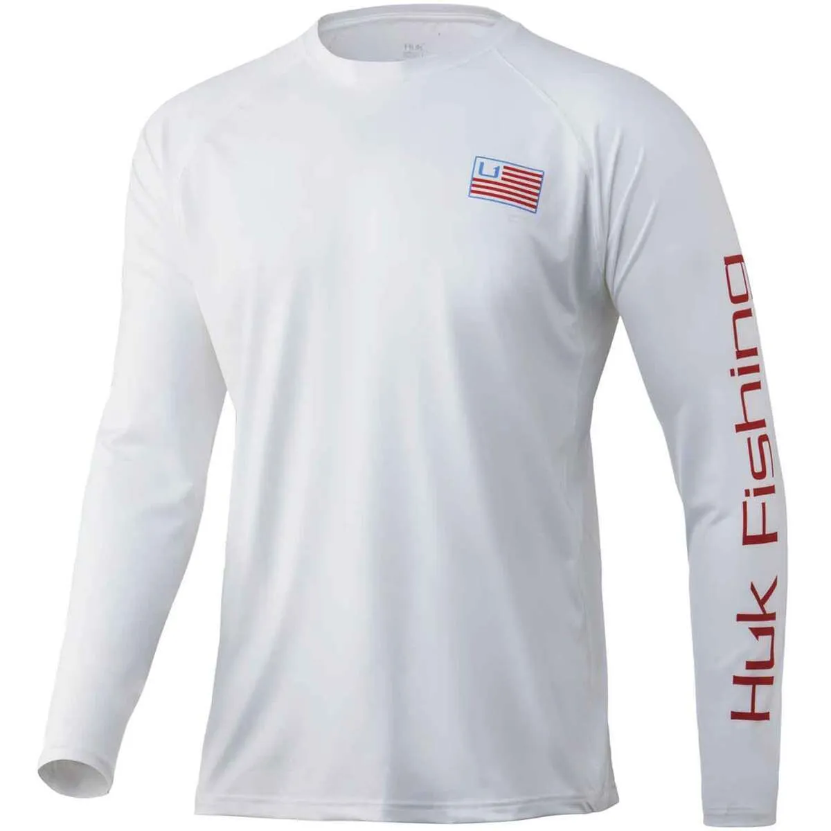 Men's Huk and Bars Pursuit - White