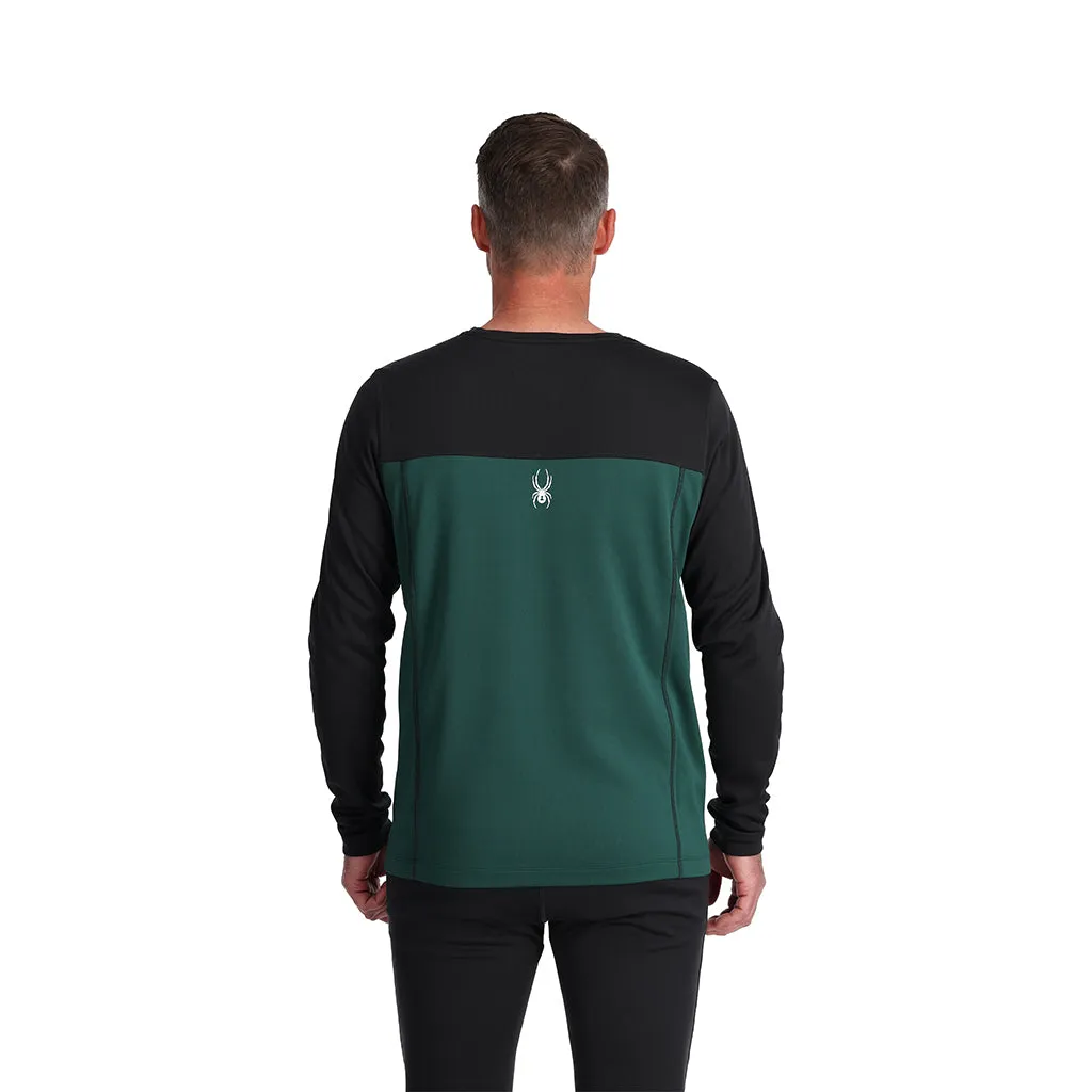 Mens Stretch Charger Crew - Cypress Green