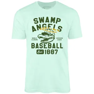 Mobile Swamp Angels - Alabama - Vintage Defunct Baseball Teams - Unisex T-Shirt