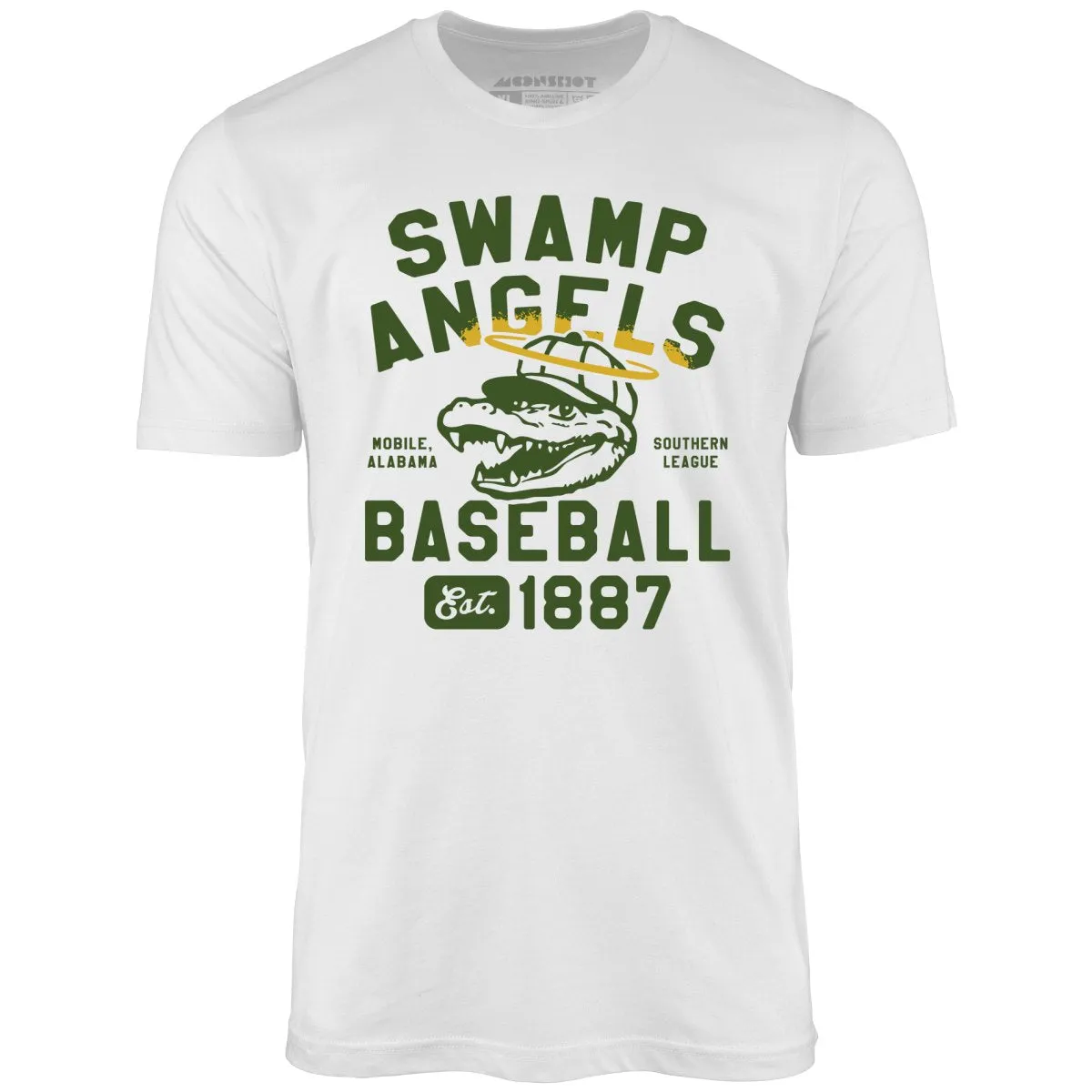 Mobile Swamp Angels - Alabama - Vintage Defunct Baseball Teams - Unisex T-Shirt