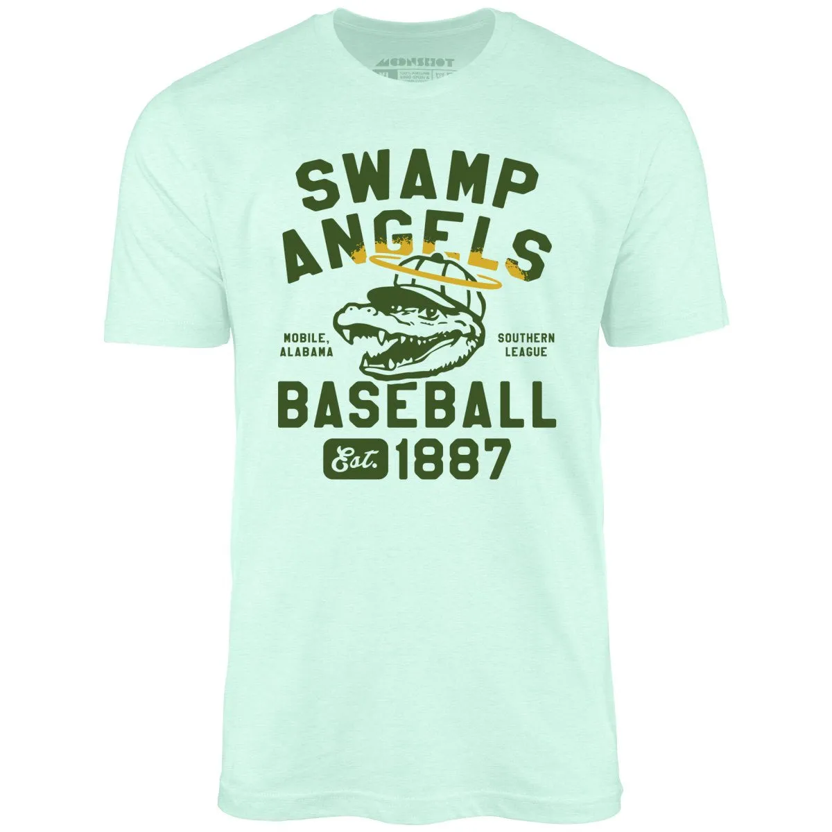 Mobile Swamp Angels - Alabama - Vintage Defunct Baseball Teams - Unisex T-Shirt