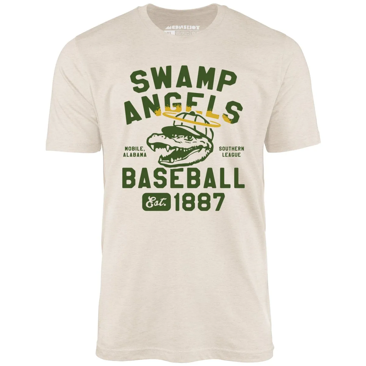 Mobile Swamp Angels - Alabama - Vintage Defunct Baseball Teams - Unisex T-Shirt