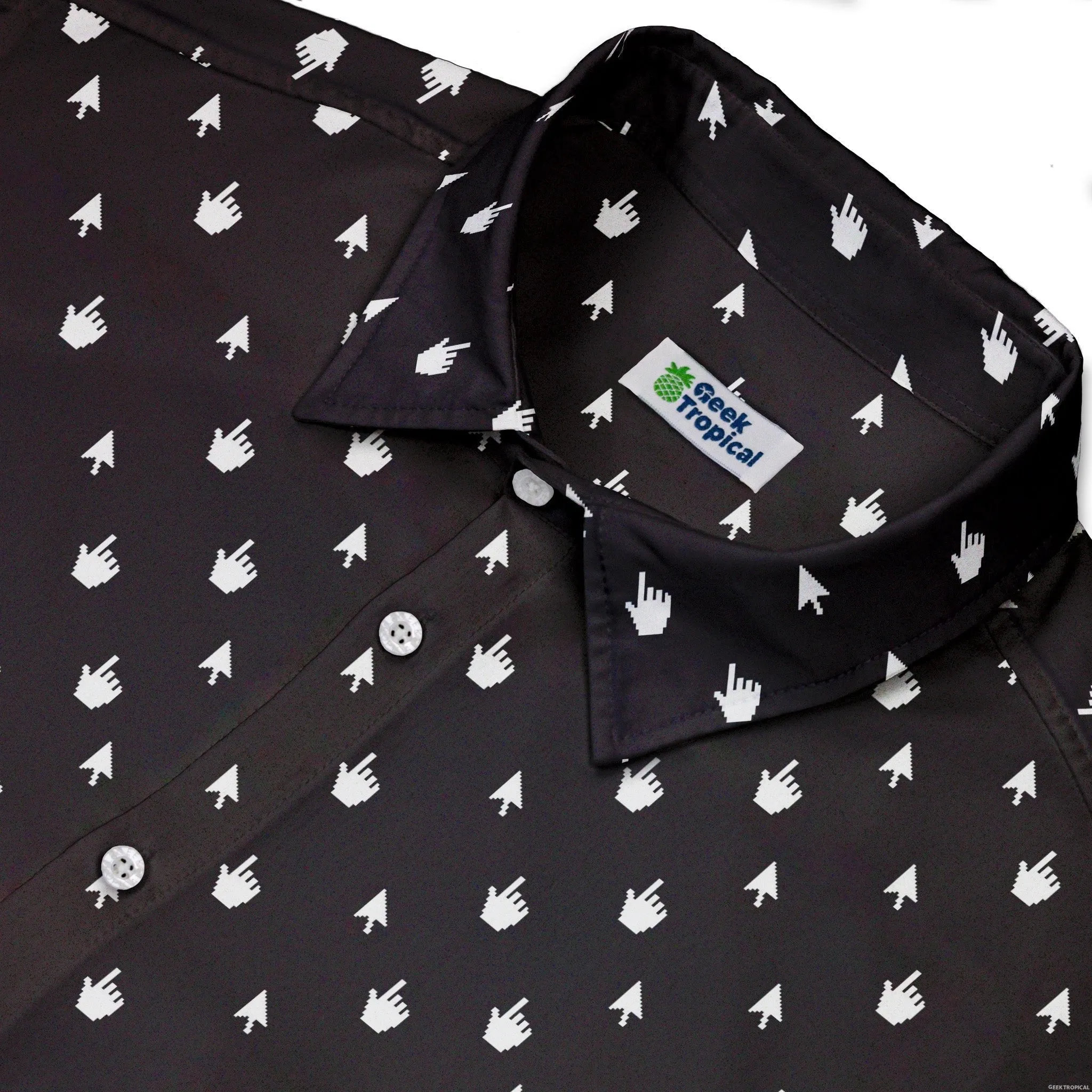 Mouse Pointers Cursor Button Up Shirt