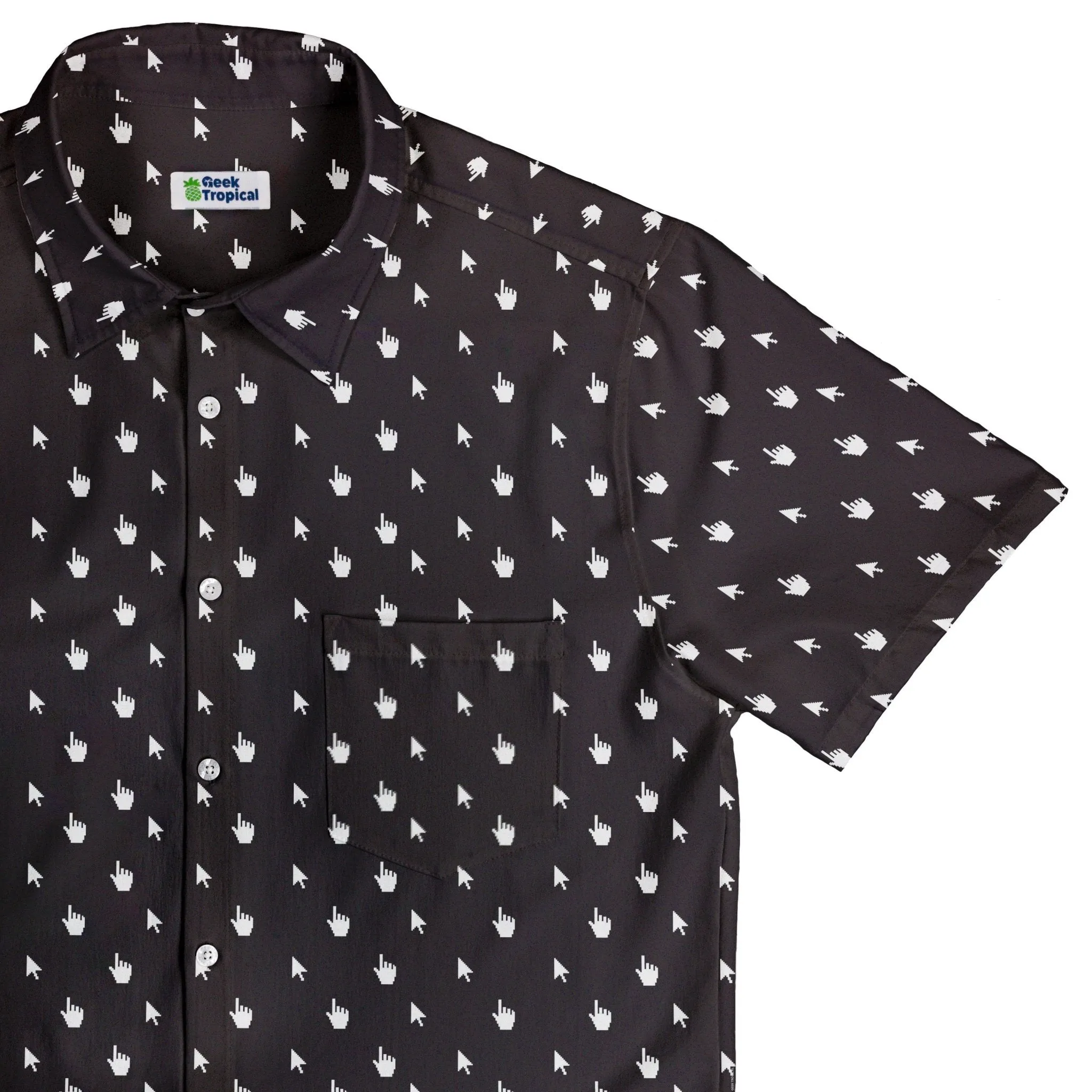 Mouse Pointers Cursor Button Up Shirt