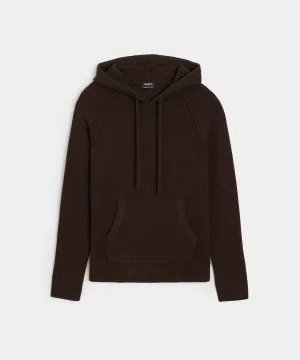 Nomad Cashmere Hoodie in Espresso Bean