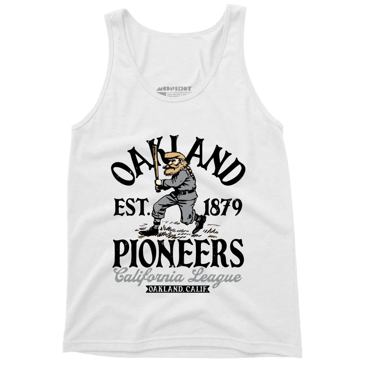 Oakland Pioneers - California - Vintage Defunct Baseball Teams - Unisex Tank Top