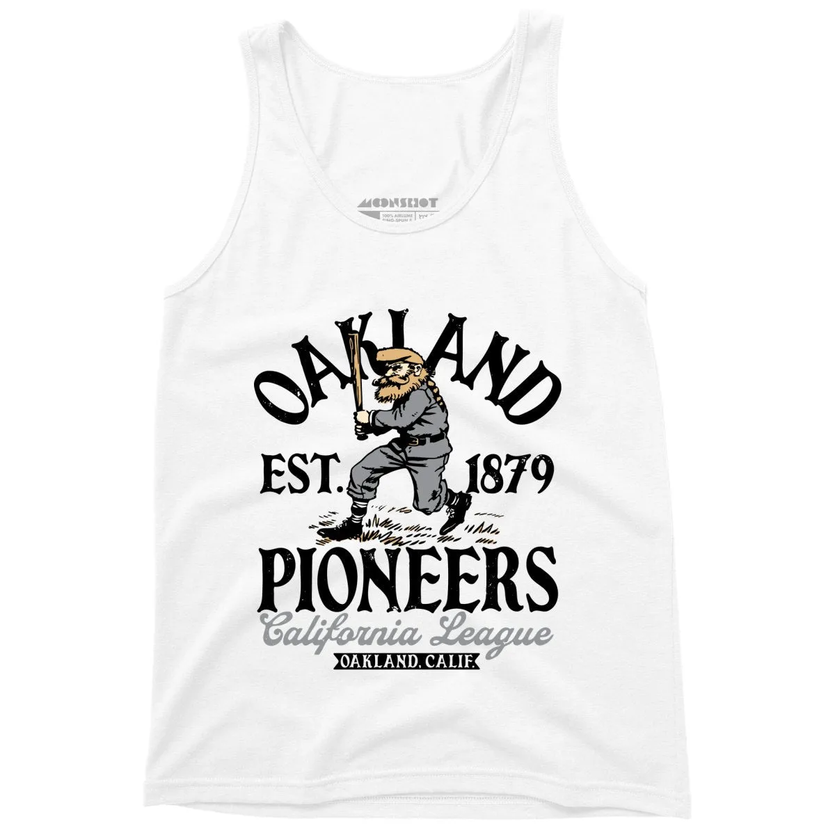 Oakland Pioneers - California - Vintage Defunct Baseball Teams - Unisex Tank Top