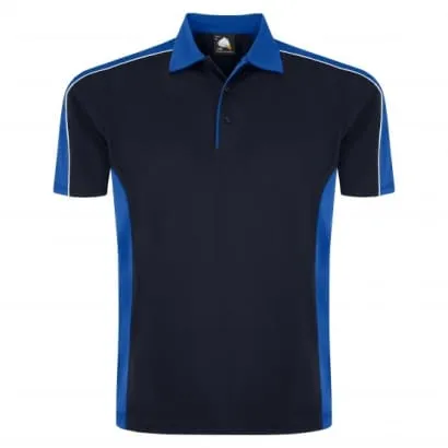 Orn 1198 Avocet Contrast Wicking Polo Shirt with Reflective Piping