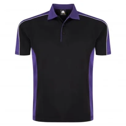 Orn 1198 Avocet Contrast Wicking Polo Shirt with Reflective Piping