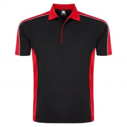 Orn 1198 Avocet Contrast Wicking Polo Shirt with Reflective Piping