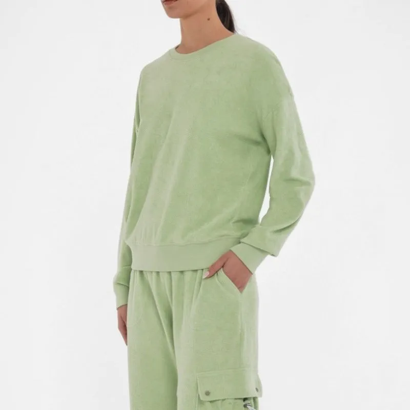 Paper Label Sasha Sweatshirt - Green