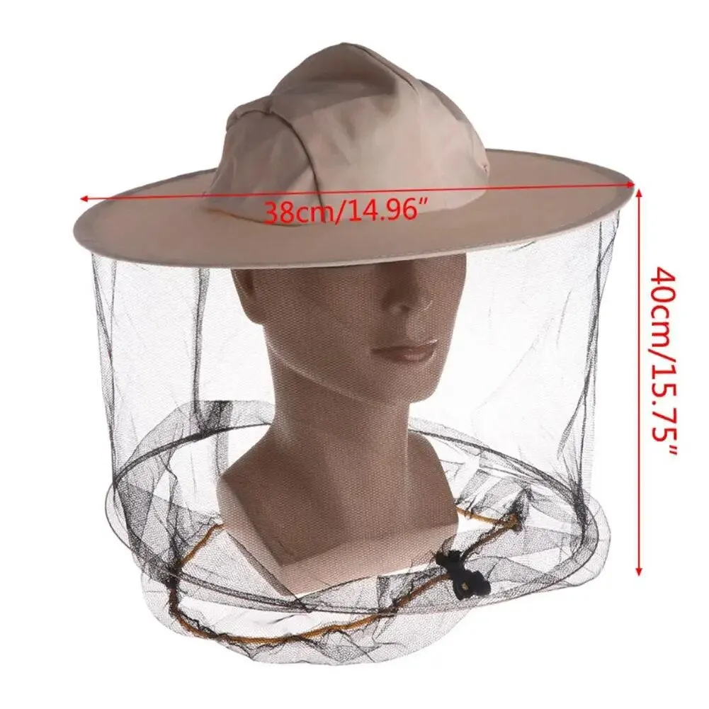 Professional Beekeepers Hat With Wide Brim Face Thickening Sunscreen